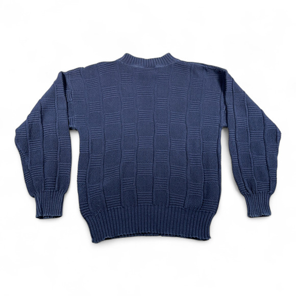 Vintage Honda Classic Sweater Adult MEDIUM Blue Antigua Sport Golf Geometric 90s - Picture 3 of 10